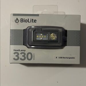 BioLite HeadLamp 330 USB Rechargeable